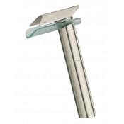 Смеситель для раковины Paini Morgana 73PW205VRLL никель PVD/стекло, 