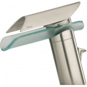 Смеситель для раковины Paini Morgana 73PW211VR никель PVD/стекло