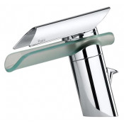 Смеситель для биде Paini Morgana 73CR306VR хром/стекло