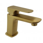 Смеситель для раковины Paini Nove 09PJ211 матовое золото PVD