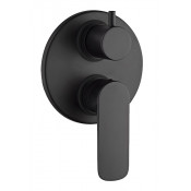 Смеситель для душа Paini Nove 09PZ6911 чёрный матовый PVD