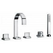 Смеситель на борт ванны Paini Ovo 86CR109 хром