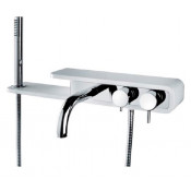 Смеситель для ванны Paini Pad PDCR100B0 хром/кориан