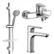 Комплект смесителей Paini Parallel 47CRKIT3 хром