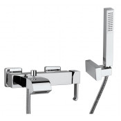 Смеситель для ванны Paini Q 19CR105KM хром