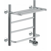 Полотенцесушитель электрический Ника Mix Л90П ВП 50x40 с полкой, с терморегулятором