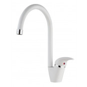 Смеситель для кухни Paini Sicily 632L570PNLMKM белый гранит