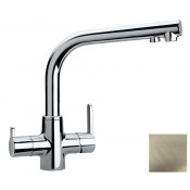 Смеситель для кухни Paini Arena 92PW6433VEB90DAKM на 3 воды никель PVD