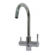 Смеситель для кухни Paini Cox 78CR6433VL2KM на 3 воды хром