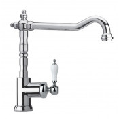 Смеситель для кухни Paini Duomo 88CR572L1USKM хром/белый