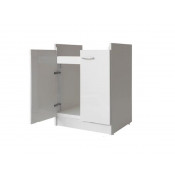 Тумба под раковину Hatria Sixty.Pl YXNW01 хозяйственная белый