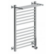 Полотенцесушитель электрический Ника Modern ЛМ 3 80x50 с терморегулятором, с полкой