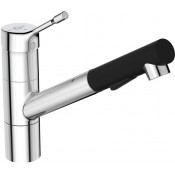Смеситель для кухни Ideal Standard Ceralook BC297GN сталь/черный