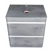 Тумба под раковину Style Line El Fante Атлантика 60 СС-00002279 бетон темный