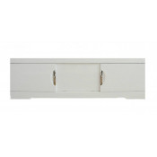 Экран для ванны раздвижной Style Line Глен 1800 белый глянец СС-00000508