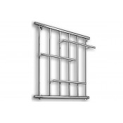 Полотенцесушитель водяной Ника Econ ПМ-6 50x60 с полкой