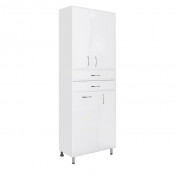 Пенал Style Line Волна 70 ЛС-000010050 с бельевой корзиной белый