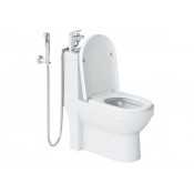 Унитаз напольный Laguraty 8074АС с функцией биде белый