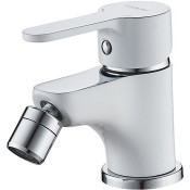 Смеситель для биде Ledeme L5003W белый/хром