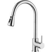 Смеситель для кухни Ledeme L6155 хром