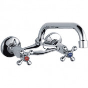 Смеситель для кухни Ledeme L4708 хром