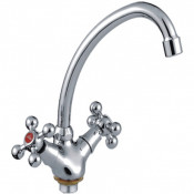 Смеситель для кухни Ledeme L4119-2 хром