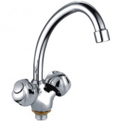 Смеситель для кухни Ledeme L4126-2 хром