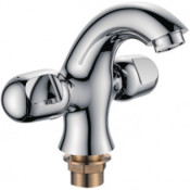 Смеситель для раковины Ledeme L1086-2 хром