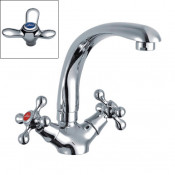 Смеситель для кухни Ledeme L4412 хром