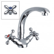 Смеситель для кухни Ledeme L4427 хром