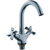 Смеситель для раковины Ledeme L1122-2 хром