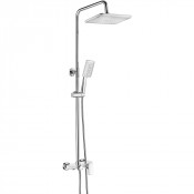Душевая система Ledeme L2421W белый/хром