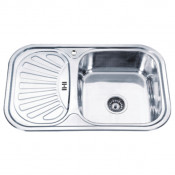 Мойка из нержавеющей стали врезная Ledeme L67549-R декор