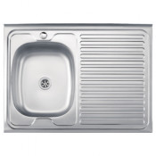 Мойка из нержавеющей стали накладная Ledeme L78060-L матовый