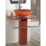 Раковина Ledeme L22337-10 оранжевый