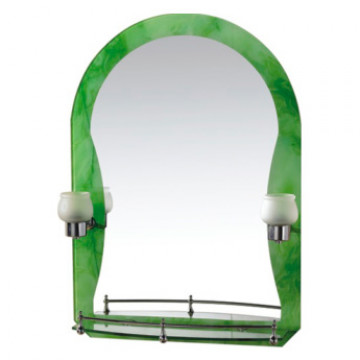 Зеркало для ванны Ledeme L625-52 зеленый