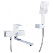 Смеситель для ванны Gappo Jacob G2207-7 белый/хром