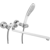 Смеситель для ванны Gappo Stella G2249 белый/хром