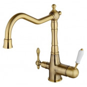 Смеситель для кухни Gappo G4391-4 бронза