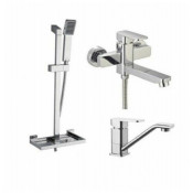 Комплект смесителей 3 в 1 Gappo G2898 хром