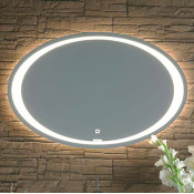 Зеркало с подсветкой Aqwella Clarberg Ellipse 100 ELI0210