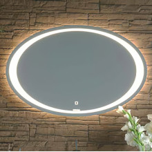 Зеркало с подсветкой Aqwella Clarberg Ellipse 100 ELI0210
