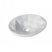 Раковина накладная Gappo GT306 39.5*51.5 белый