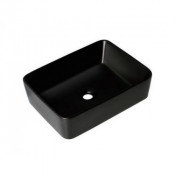 Раковина накладная Gappo GT403-8 48*37 чёрный