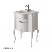 Тумба под раковину Caprigo Bourge 11010-В016 белый