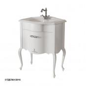 Тумба под раковину Caprigo Bourge 11011-В016 белый