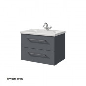 Тумба под раковину Caprigo Accord 65 2219-TP810 графит