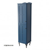 Шкаф-пенал Caprigo Borgo 40 33450L-В136 левый blue