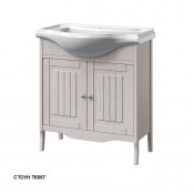 Тумба под раковину Caprigo Genova 34411-ТК667 стоун