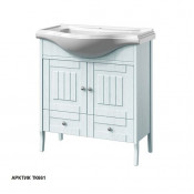Тумба под раковину Caprigo Genova 34412-ТK661 арктик